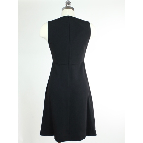 Stella McCartney Plunging Crepe A-Line Dress US 2 - Picture 4 of 7